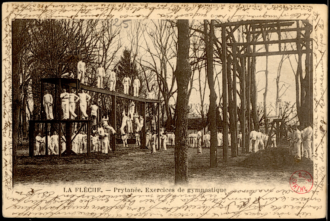 La Flèche - 1900-1945 - edit J Bouverert Prytanée Exercices de gymanstique