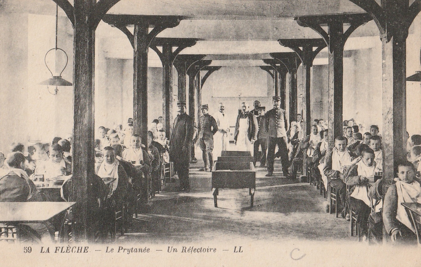 La Flèche - edit LL n°59 Le Prytanée - Un Réfectoire