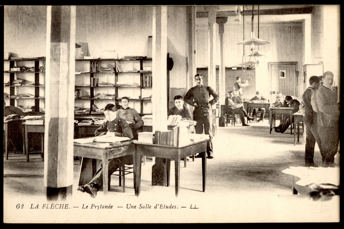 La Flèche - edit LL n°62 Le Prytanée - Une Salle d'Etudes