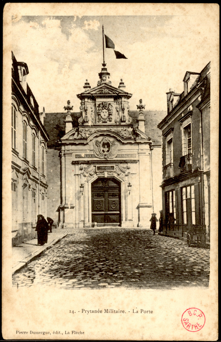 La Flèche - edit Pierre Dumergue n°14 Prytanée Militaire - La Porte