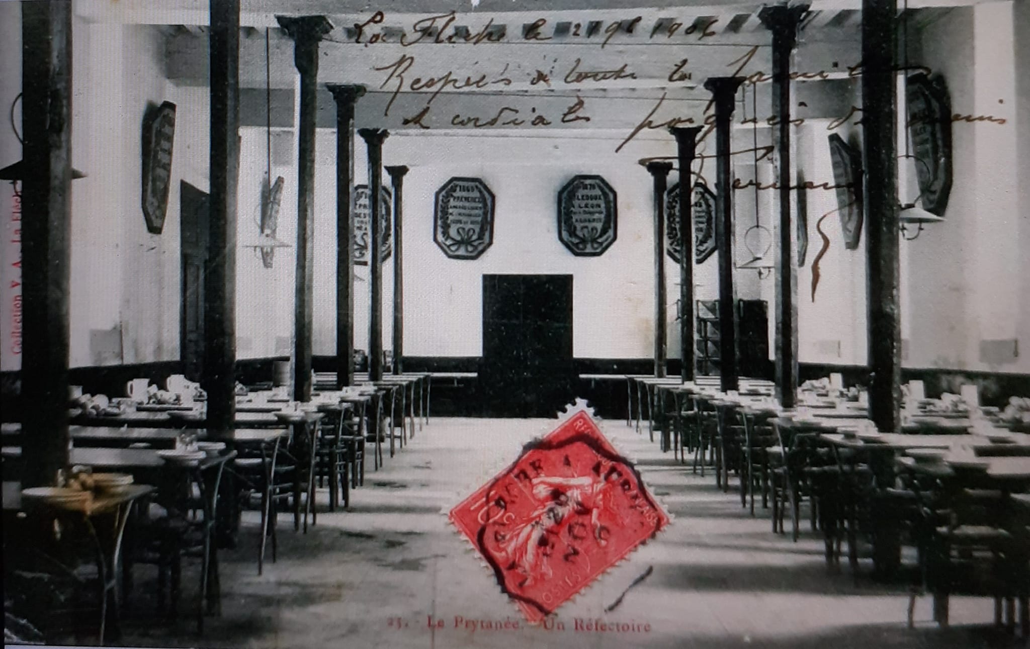 La Flèche - edit VA n°25 Le Prytanée - Un Réféctoire