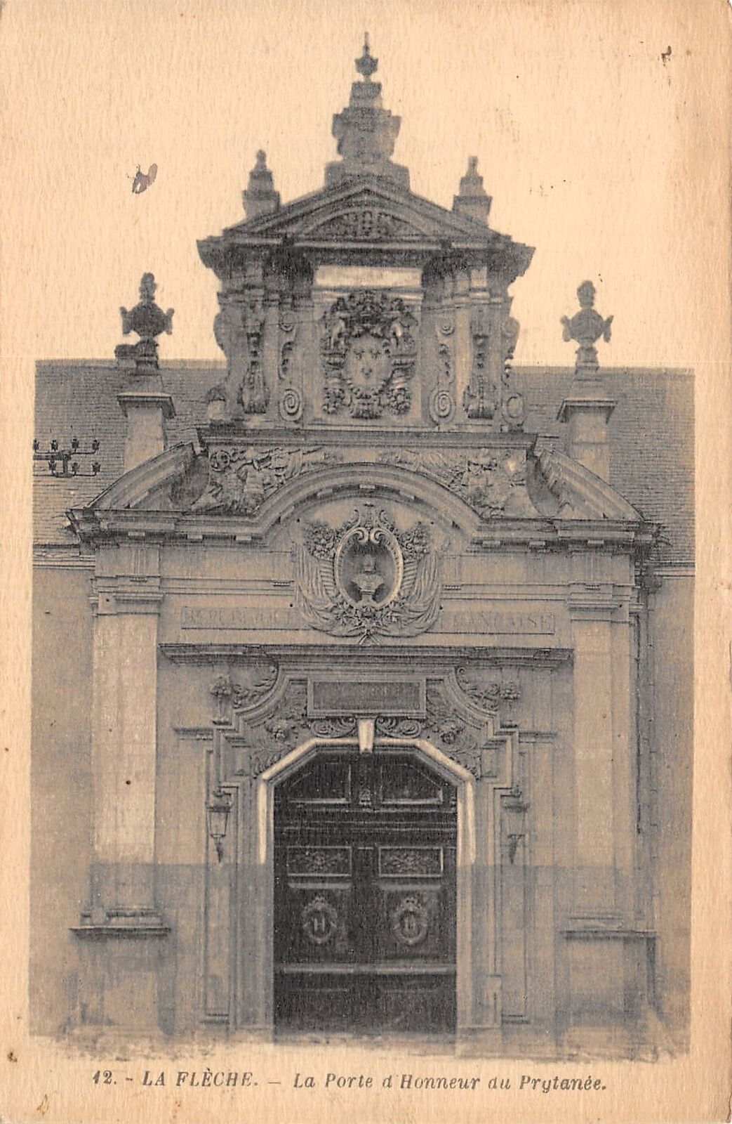 La Flèche - n°12 La Porte d'Honneur au Prytanée