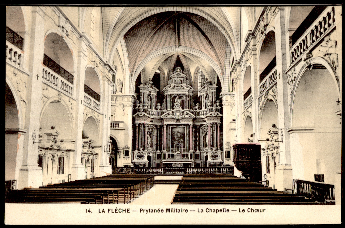 La Flèche - n°14 Prytanée Militaire - La Chapelle Le Choeur - Couleur