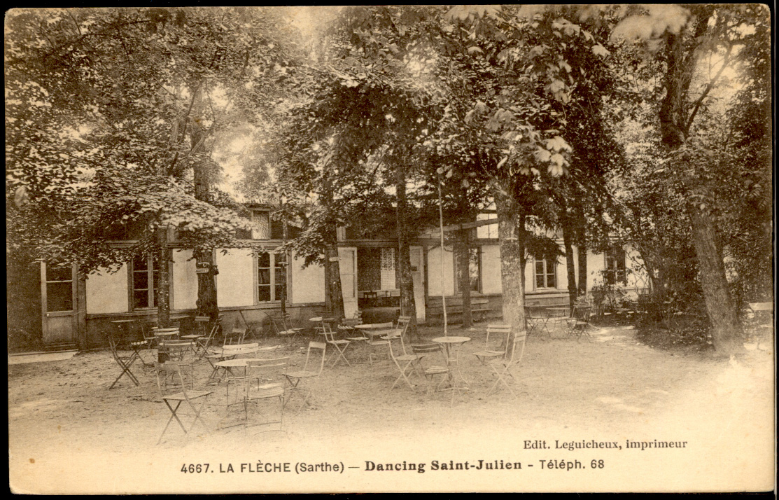 La Flèche - 1900-1945 - n°4667 Dancing St-Julien