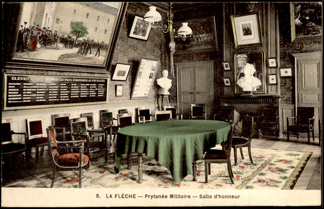 La Flèche - n°9 Prytanée Militaire - Salle d'honneur - Couleur