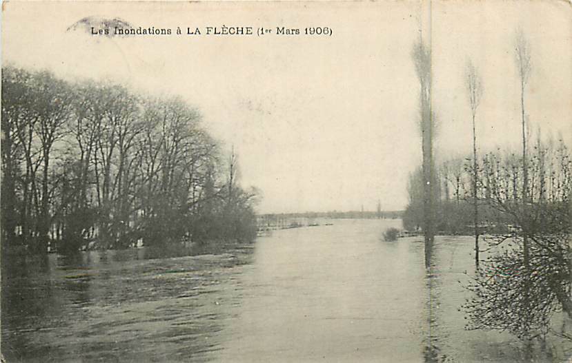 La Flèche - 1906 03 01 -Les Innodations à la Flèche 01