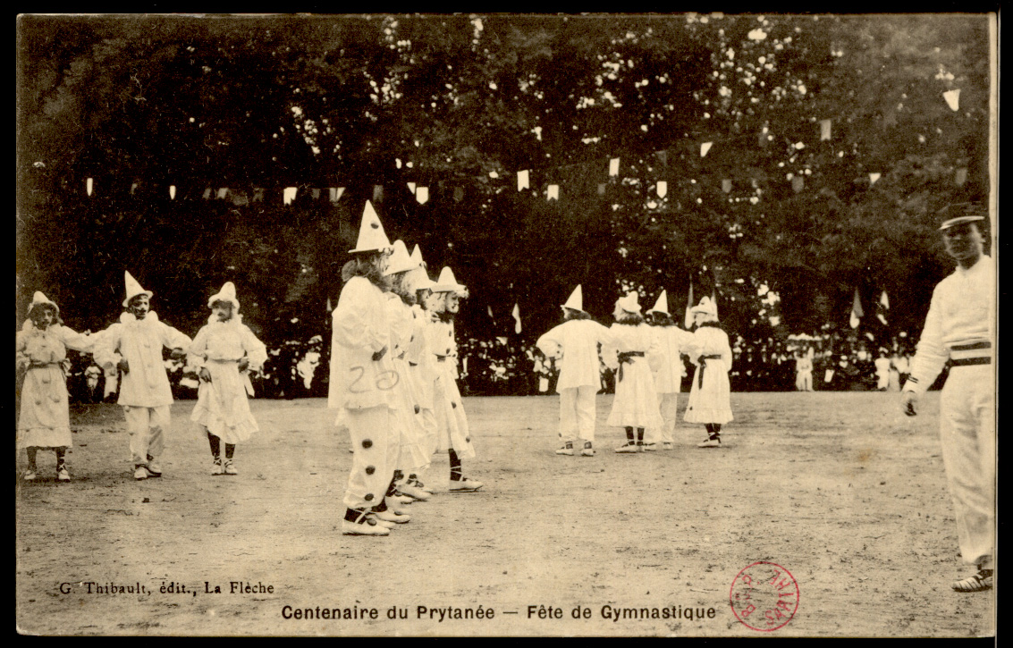 La Flèche - 1908 - edit G Thibault Centenaire du Prytanée - Fête de Gymnastique -3