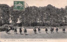 La Flèche - edit LL n°58 Le Prytanée - Les Cavaliers dans la Carrière