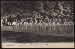 La Flèche - edit LL n°82 Le Prytanée Militaire - Mouvements d'ensemble