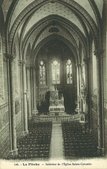 La Flèche - 1900-1945 - n°126 Intérieur de l'Eglise Sainte-Colombe