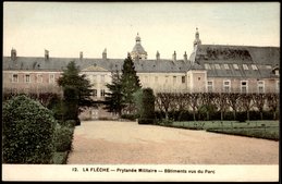 La Flèche - n°12 Prytanée Militaire - Batiments cus du Parc - Couleur