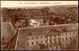 La Flèche - 1900-1945 - n°4676 Prytanée Militaire vue du Parc