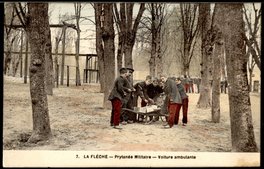 La Flèche - n°7 Prytanée Militaire - Voiture amublante - Couleur