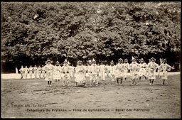 La Flèche - 1908 - edit G Thibault Centenaire du Prytanée - Fête de Gymnastique - Ballet des Pierrettes