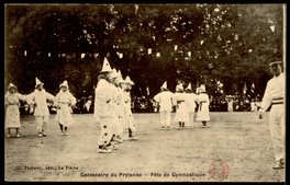 La Flèche - 1908 - edit G Thibault Centenaire du Prytanée - Fête de Gymnastique -3